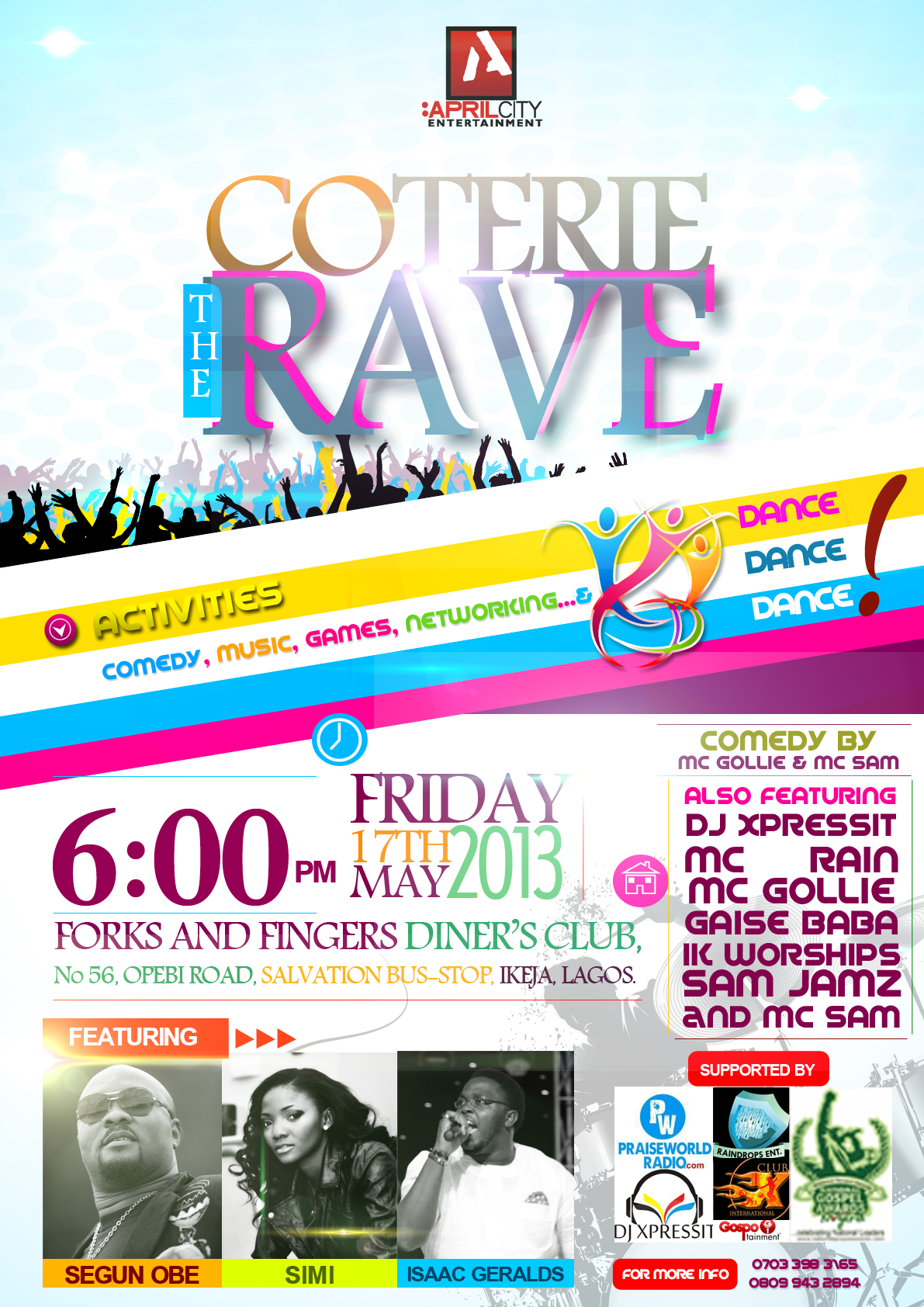 Segun Obe, Simi & Others To Ignite Coterie This Friday May 29