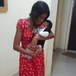 Adetoke Olaleye And Baby