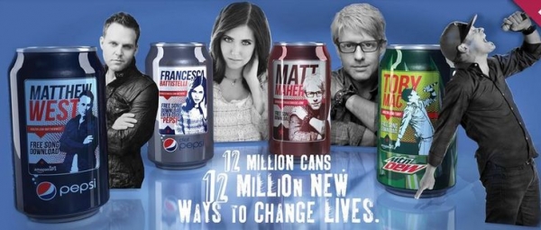 pepsi supports Christian music