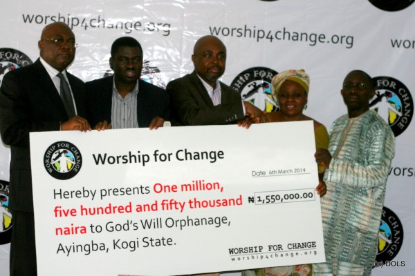 N1.55m cheque disbursed to Centre to Orphanage