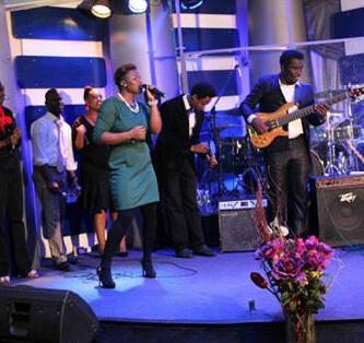 Yvonne May ministering
