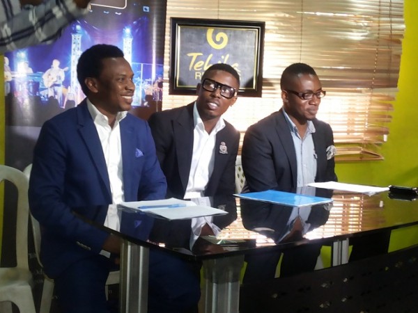L-R: Timothy Ogboruche (CEO, Tehila Records), Chiika100%, Executive Director, Tehila Crew