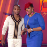 Alexis Spight With BET Sunday Best Host- Kirk Franklin Season 5