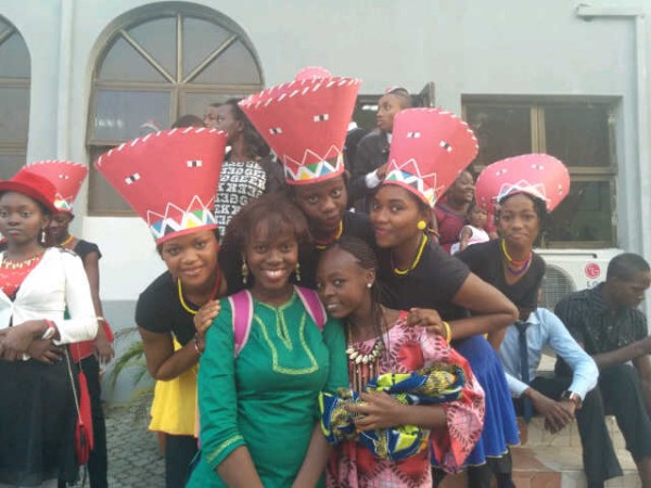 Bolanle as creative director of Global Harvest Teens church (headquarters)  Xmas South African dance in 2013.