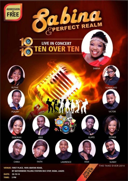 Ten Over Ten Concert