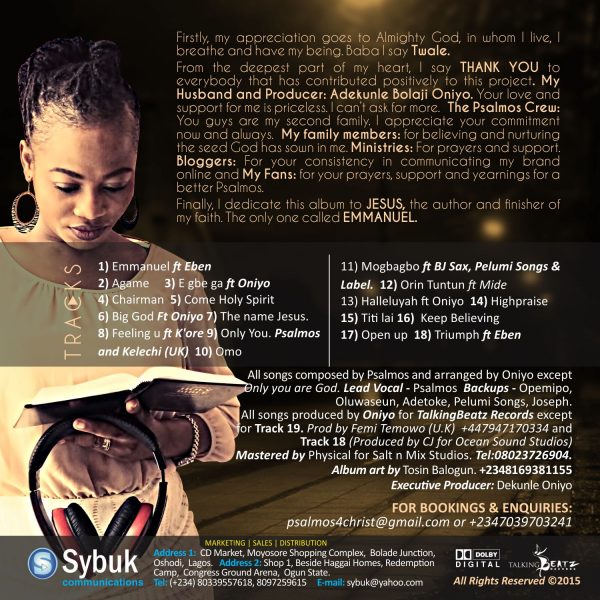 Psalmos - Emmanuel CD