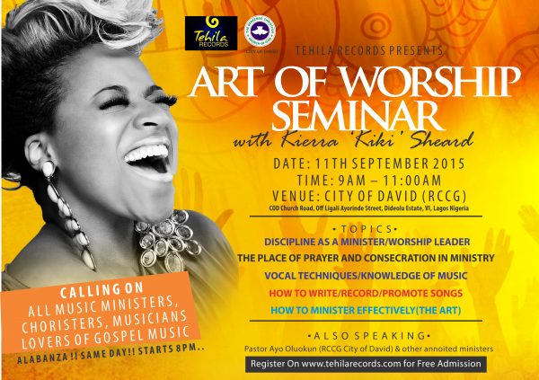 ALABANZA WORSHIP SEMINA WITH KIERRA