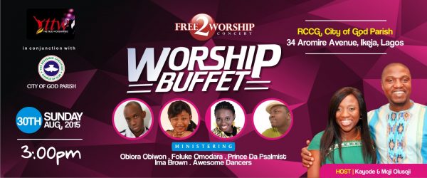 WORSHIP BUFFET BANNER