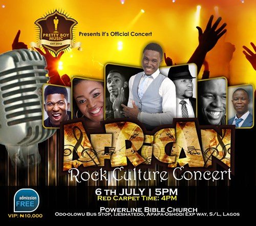 EVENT: African Rock Culture Concert in Lagos, July 6 | Praiseworld Radio