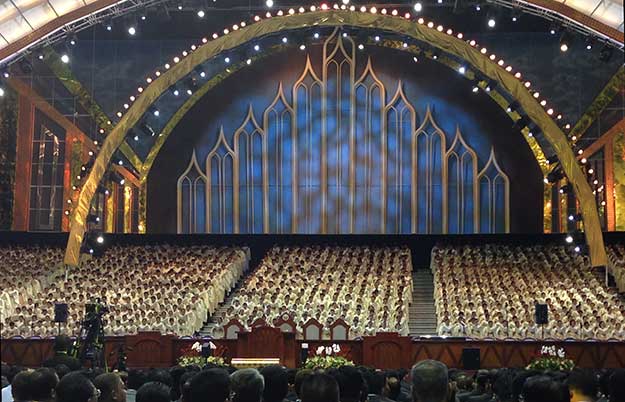 The World s Largest Choir With 4 745 Members Iglesia Ni Cristo