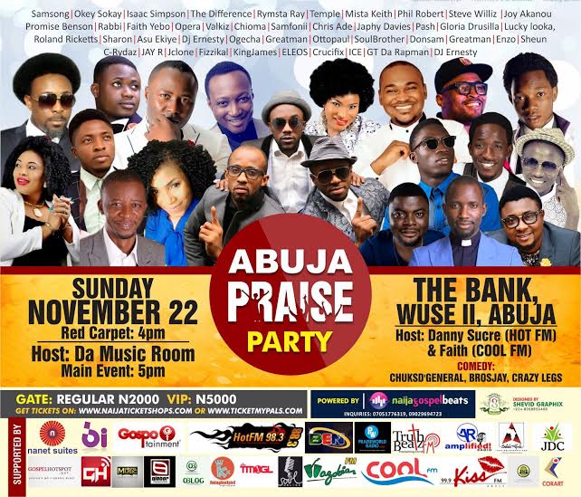 ANDREYYTESBLOG : EVENT: ‘Abuja Praise Party’ At The Bank, Wuse 2 On ...