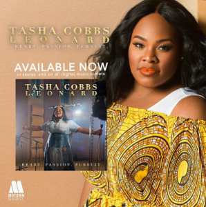 Tasha Cobbs' Album #HeartPassionPursuit' emerges as No.1 on Billboard ...